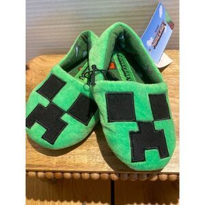 Minecraft CREEPER Slippers for little kid
